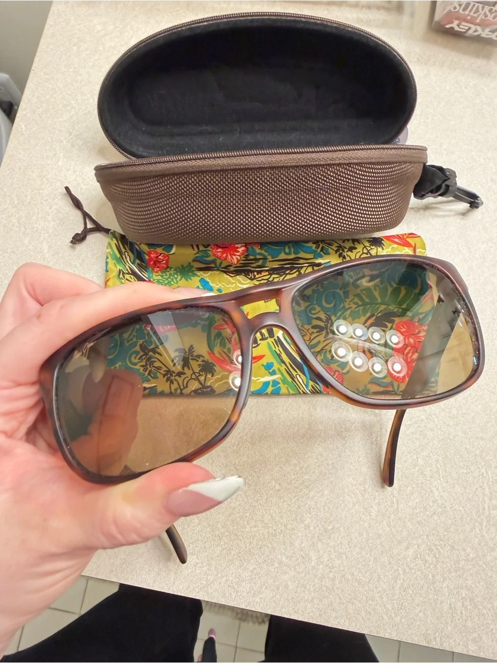 Maui Jim Brown waterways sunglasses